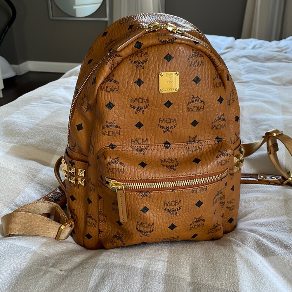 Mcm Stark Side Studs Backpack - image 1